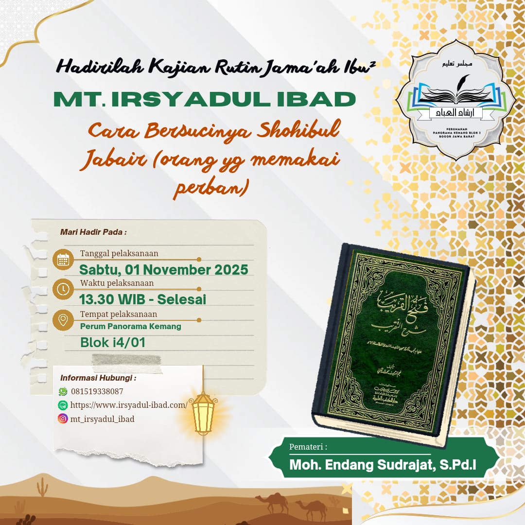 KAJIAN RUTIN MT IRSYADUL IBAD JAMA'AH IBU-IBU