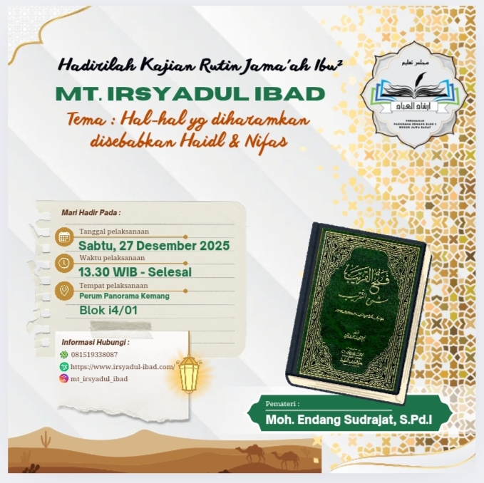 Tema Kajian: Hal² yg diharamkan disebabkan Haidl & Nifas