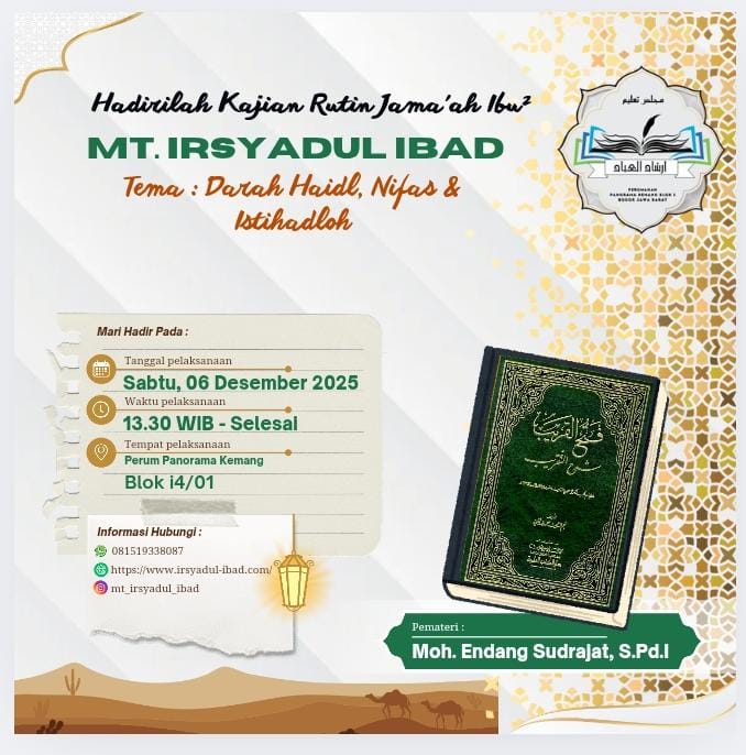 Tema Kajian : Darah Haidl, Nifas dan Istihadloh